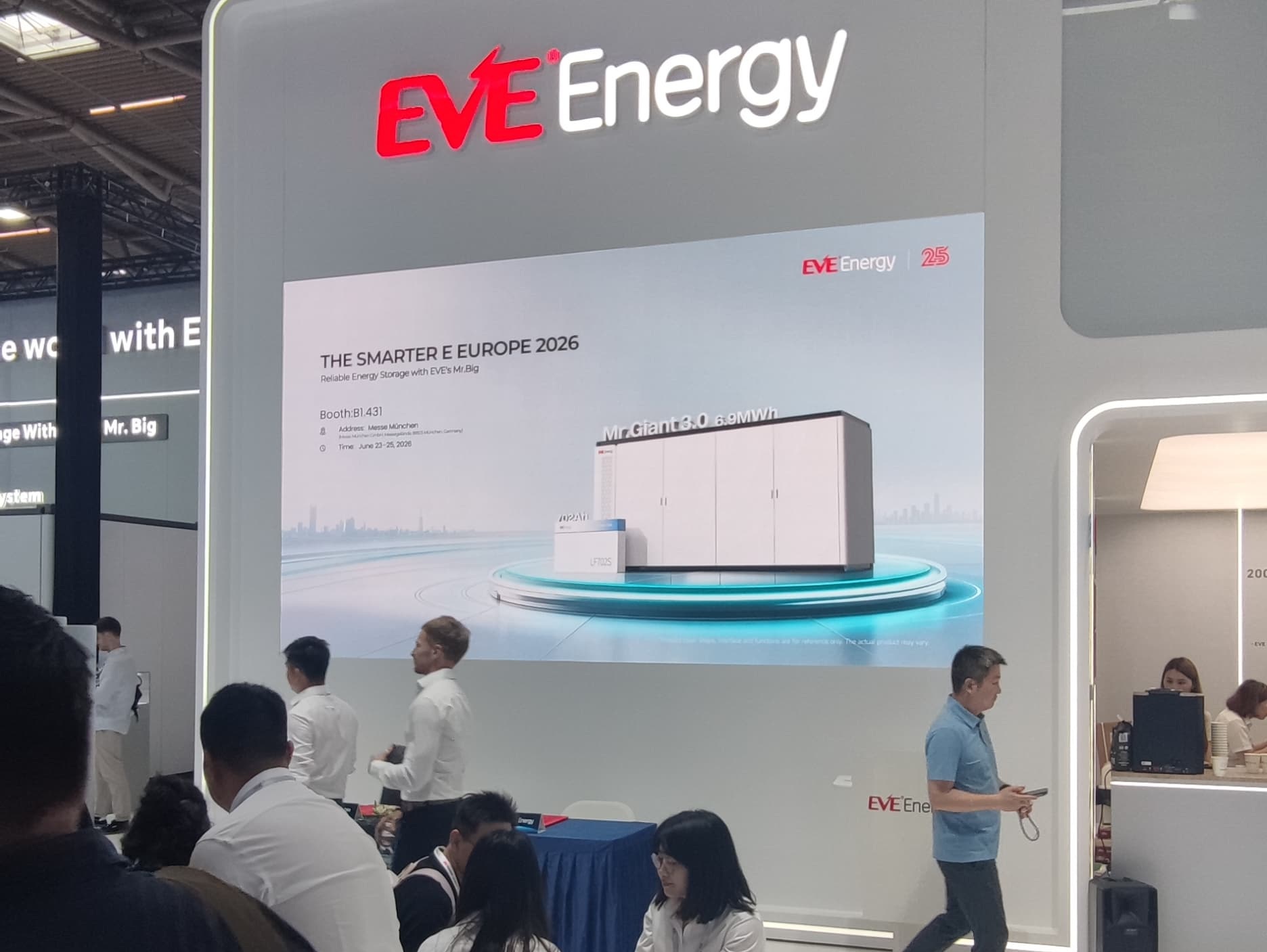 Intersolar 2026 - Messe München - Eve Energy